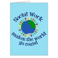 Inspirational Social Work Quote World Card