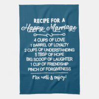 Inspirational Special Recipe For A Happy Marriage