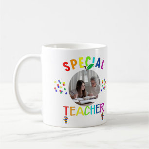 Inspirational Special Teacher Photo Coffee Mug