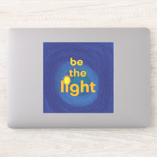 Inspirational Sticker Be The Light Kindness
