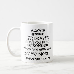 Inspirational Strong Quote Coffee Mug