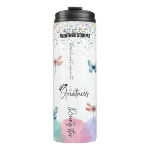 Inspirational Strong Woman Thermal Tumbler