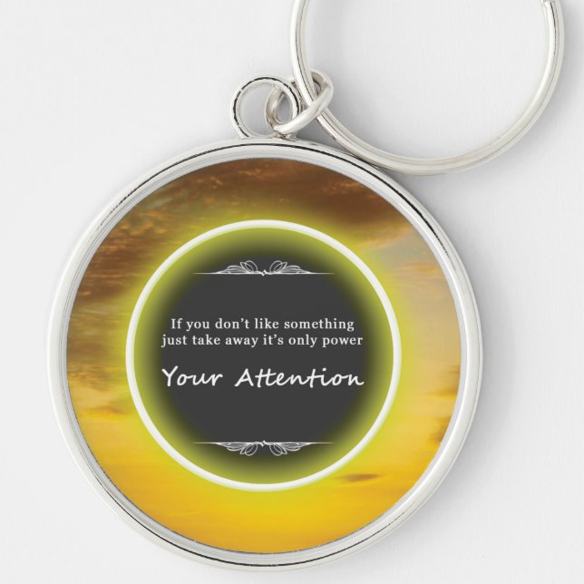 Inspirational Summer Key Ring (Front)