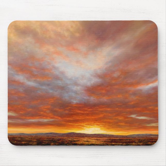 Inspirational Sunrise Mousepad (Front)