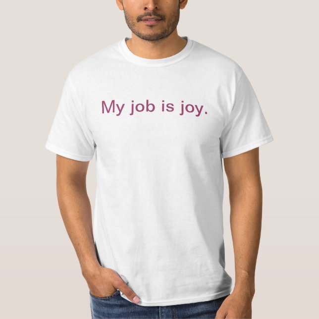 Inspirational t-shirt -- joy (Front)