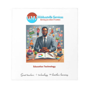 Inspirational Teacher Technology Notepad 