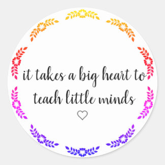 Inspirational Teaching Quote Sticker