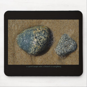 Inspirational text and photo. mouse pad