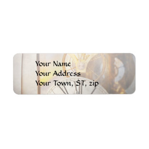 Inspirational - Time - A look back in time Return Address Label