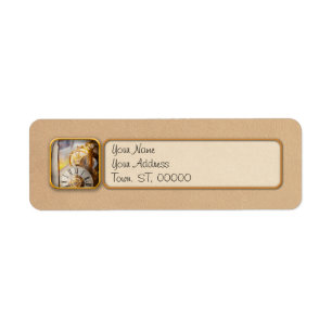 Inspirational - Time - A look back in time Return Address Label