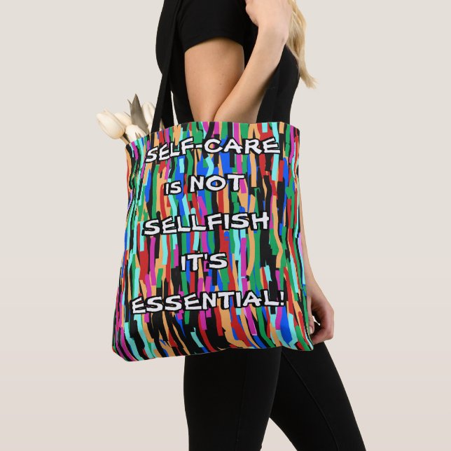 Inspirational Tote Bag (Close Up)