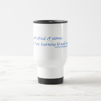 Inspirational travel mug