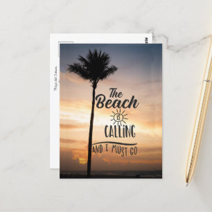 Inspirational Travel Postcard