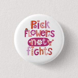 Inspirational Typography Quote 3 Cm Round Badge