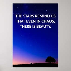Inspirational Typography Wall Art Poster