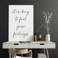 Inspirational Uplifting Positivity Quote in White