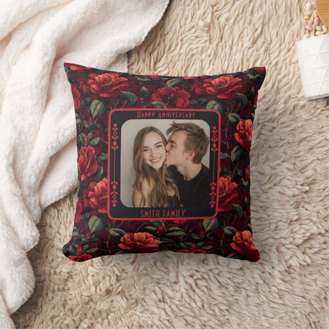 Inspirational  Wedding Anniversary Throw Pillow (Blanket)