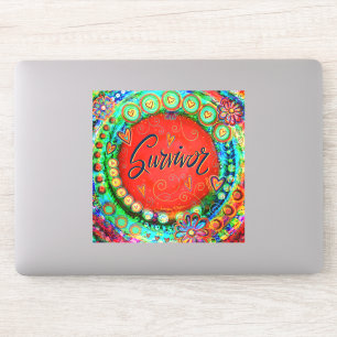 Inspirational Whimsical Red Survivor Inspirivity