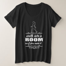 Inspirational Woman Plus Size T-Shirt