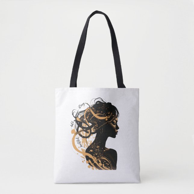 Inspirational Woman Tote Bag (Front)