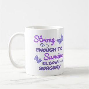 Inspirational Women’s Elbow Surgery Coffee Mug