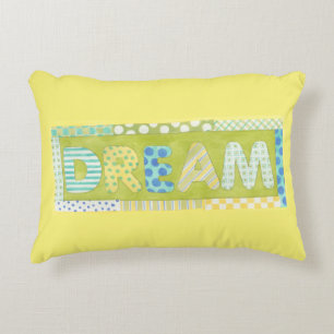Inspirational Words by Megan Meagher Dream Decorative Cushion