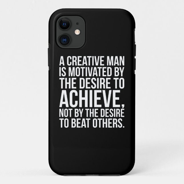 Inspirational Words - Desire To Achieve Case-Mate iPhone Case (Back)
