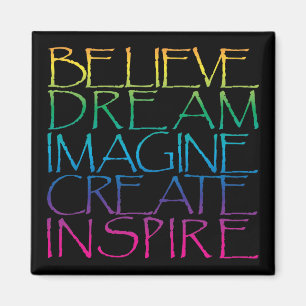 Inspirational Words Magnet