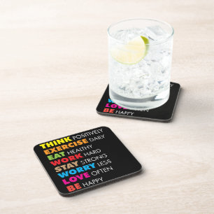 Inspirational Words - Motivational Coaster