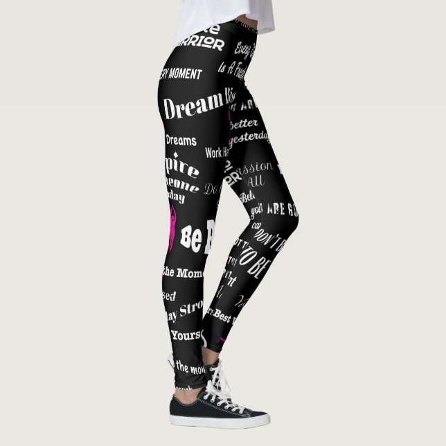 Inspirational Yoga Pants (Right)