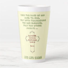 Inspirations Spiritual Latte Mug