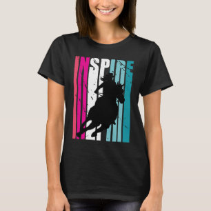 Inspire Cowgirl Hat Cow Girls Rodeo Western Theme  T-Shirt