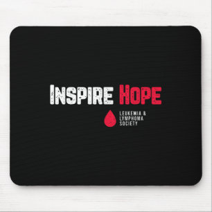 Inspire Hope Leukaemia And Lymphoma Society Blood Mouse Pad