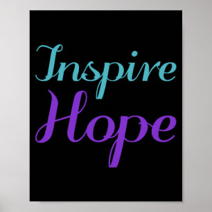Inspire Hope Prevention Awareness Design Poster