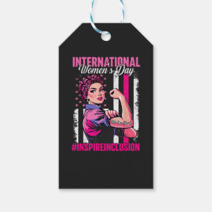 Inspire Inclusion 8 March International Gift Tags