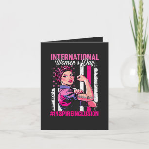 Inspire Inclusion 8 March International Holiday Card