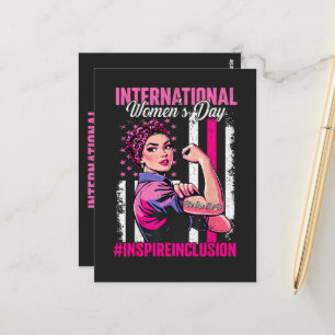 Inspire Inclusion 8 March International Postcard