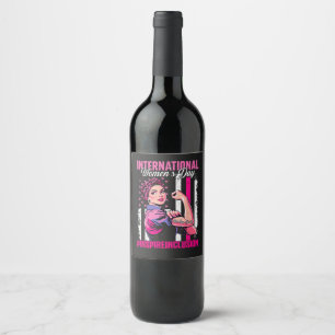 Inspire Inclusion 8 March International Wine Label