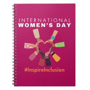 Inspire Inclusion Internarional Women's Day Notebook