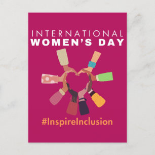 Inspire Inclusion International Women's Day Postcard