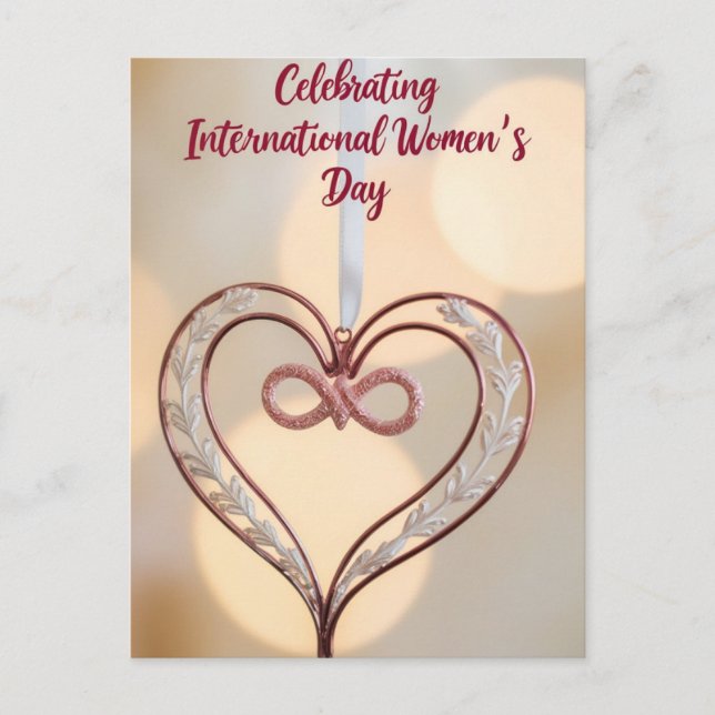 Inspire Inclusion International Women's day Postcard (Front)