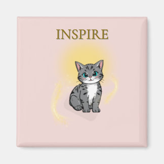 Inspire Kitten Magnet