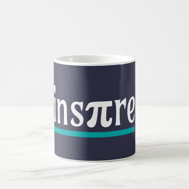 Inspire Math Pun Funny Inspirational Coffee Mug (Center)