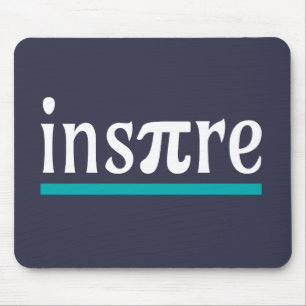 Inspire Math Pun Funny Inspirational Mouse Pad