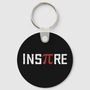 InsPire Pi day   Happy Pi day Math Key Ring