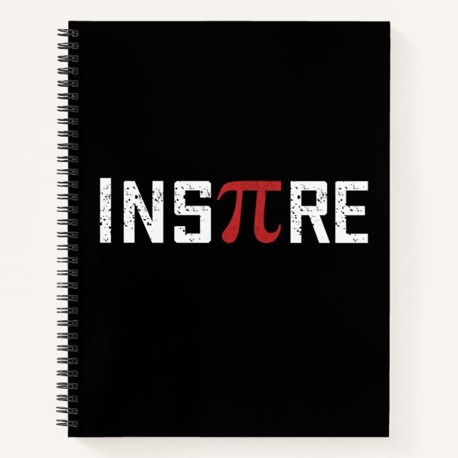 InsPire Pi day | Happy Pi day Math Notebook (Front)
