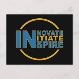 INSPIRE postcard, customise Postcard