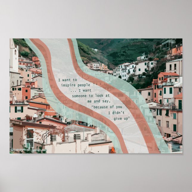 Inspire Quote Poster (Front)