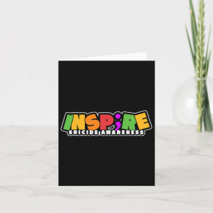 Inspire Semicolon Suicide Awareness Project Card