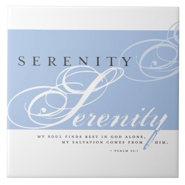 Inspire Serenity Tile (Front)